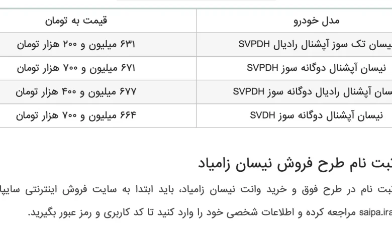 نیسان زامیاد